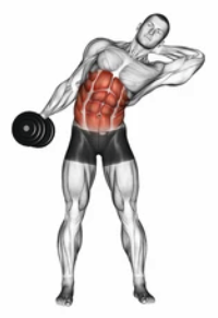 Leaning Dumbbell Lateral Raise zoom 2