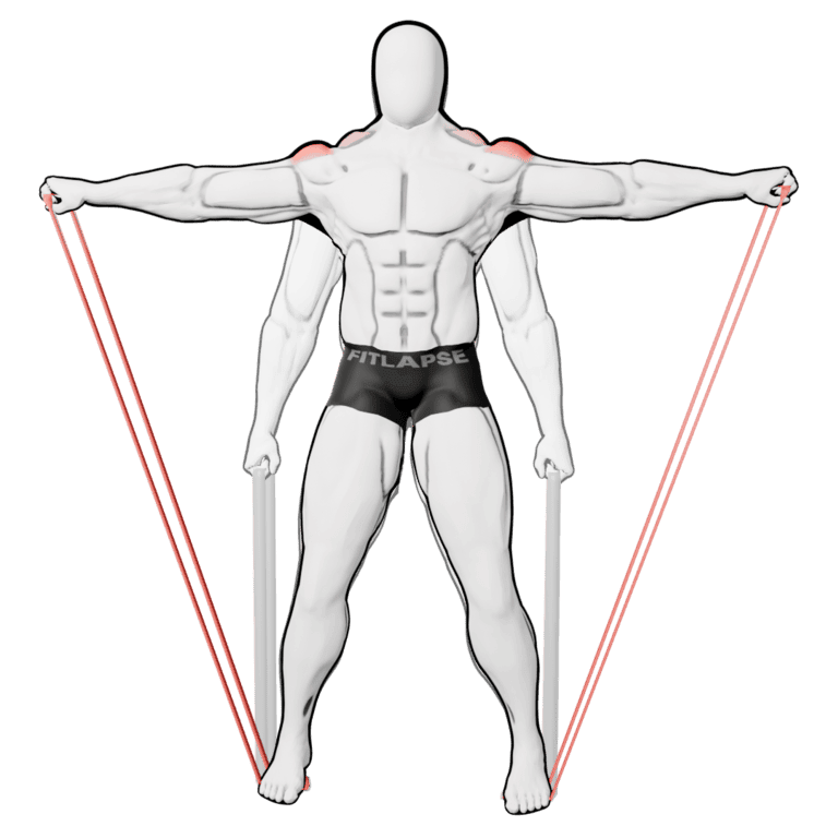 Band Lateral Raise