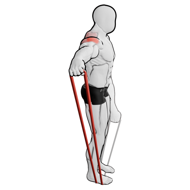 Band Single-Arm Lateral Raise