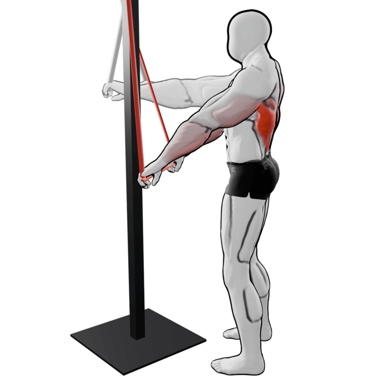 Band Straight-Arm Pulldown