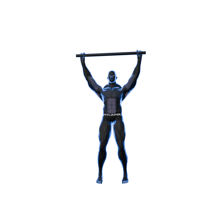 Wide-grip Overhand Pull-up