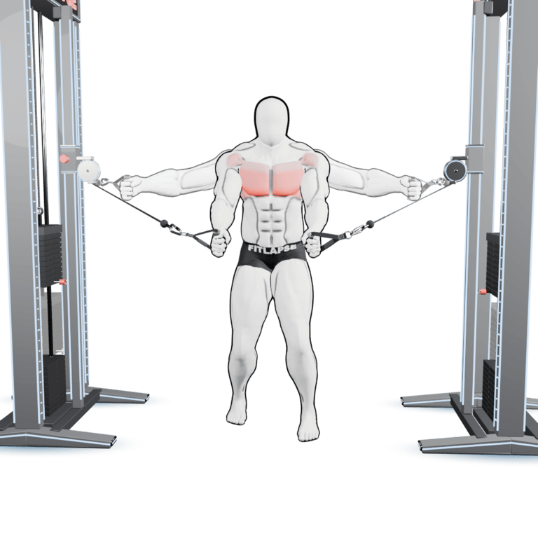 High-to-Low Cable Chest Fly