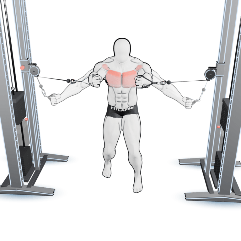 Low-to-High Cable Chest Fly