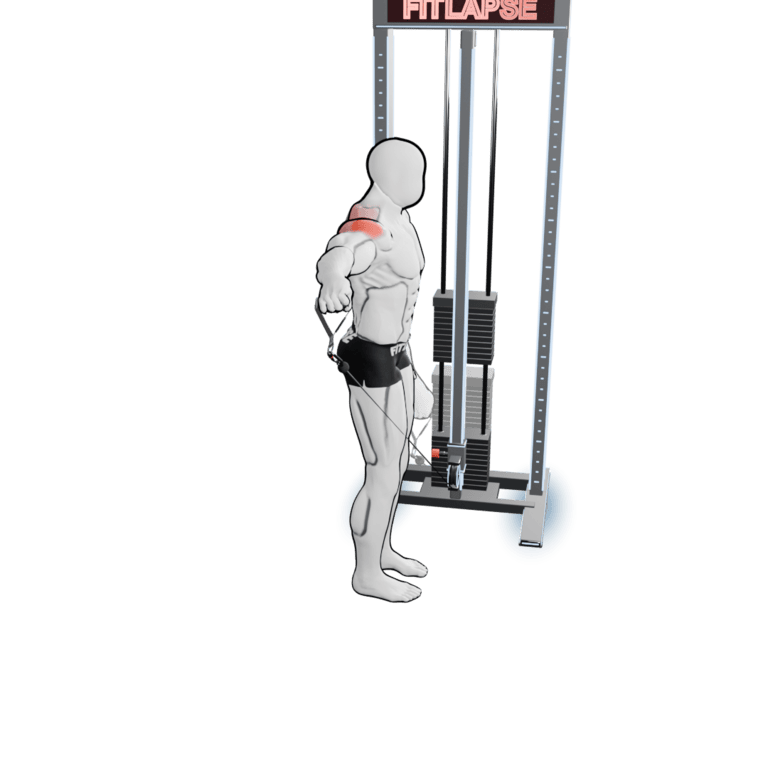 One-Arm Cable Lateral Raise