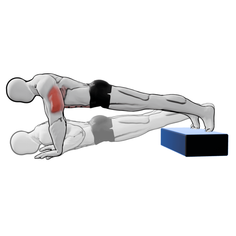 Decline Push-Up