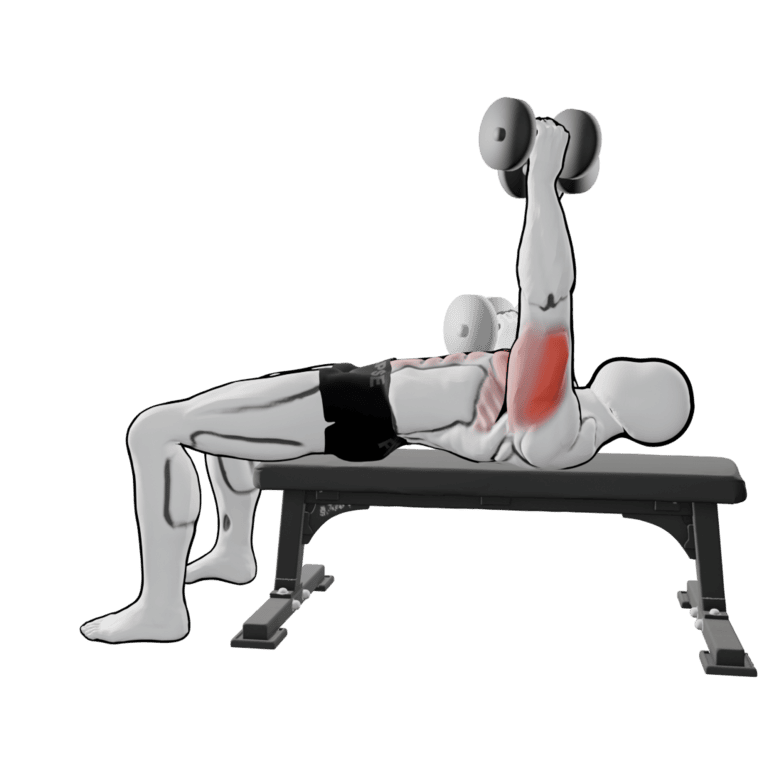 45° Dumbbell Bench Press
