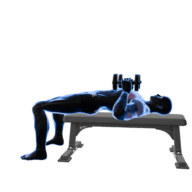 90° Dumbbell Bench Press