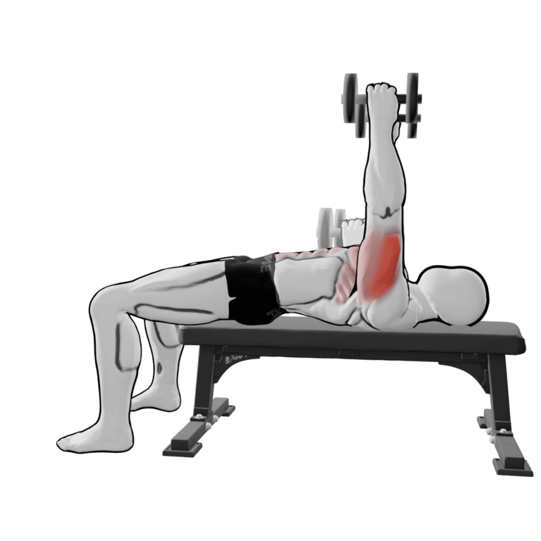 90° Dumbbell Bench Press