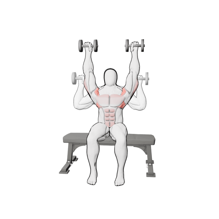 Seated Dumbbell Shoulder Press