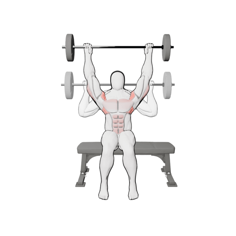 Seated Barbell Shoulder Press