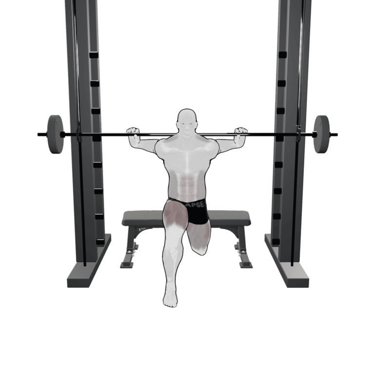 Smith-Machine Bulgarian Split Squat