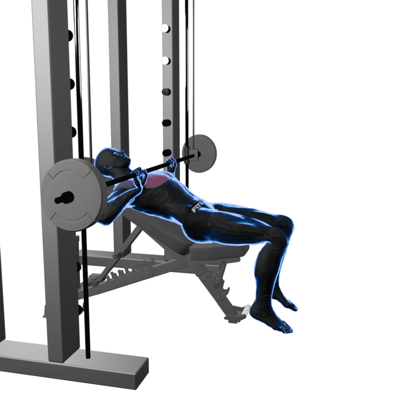 Smith-Machine Incline Bench Press