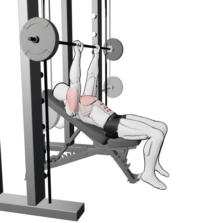 Smith-Machine Incline Bench Press