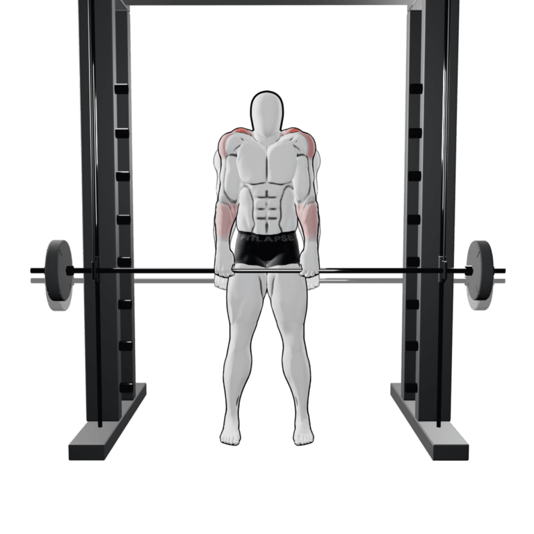 Smith-Machine Shrug