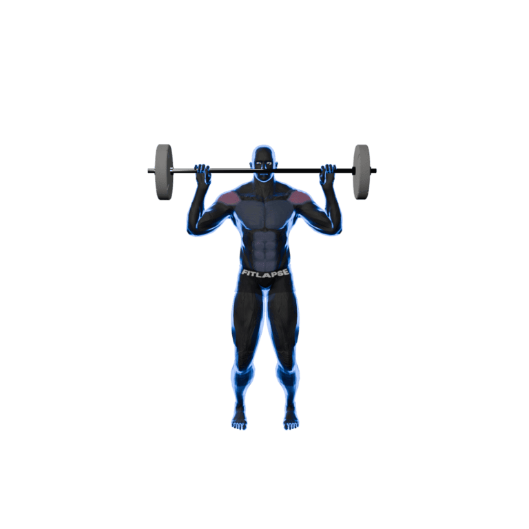 Standing Barbell Shoulder Press