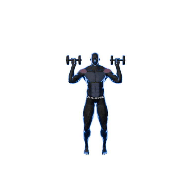 Standing Dumbbell Shoulder Press