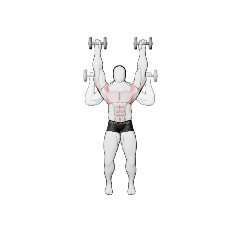 Standing Dumbbell Shoulder Press