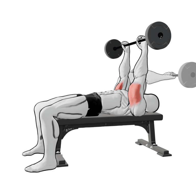 Barbell Overhead Triceps Extension