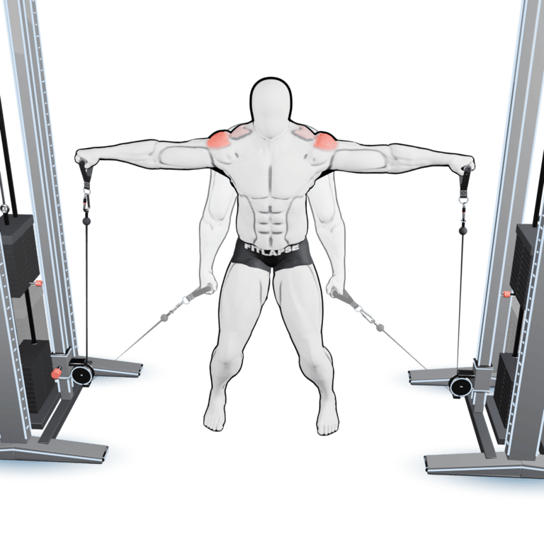 Two-Arm Cable Lateral Raise